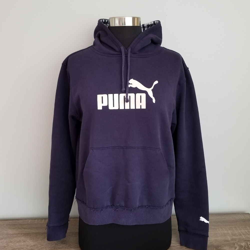 PUMA DARK PURPLE HOODIE